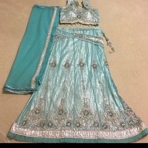 Indian wedding lengha lehenga saree